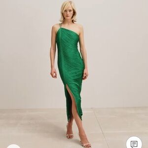 Viral Mango Asymmetrical Dress with Fringes